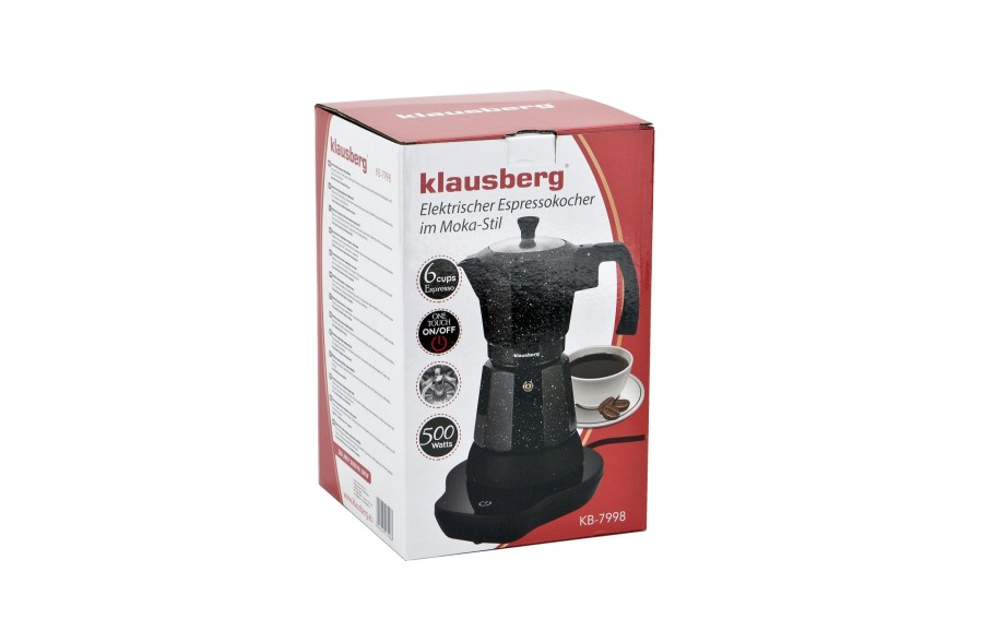 Kawiarka elektryczna Klausberg KB-7998 300 ml 500 W