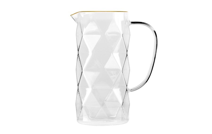 Dzbanek szklany 1500 ml GEO GOLD Vialli Design 32149
