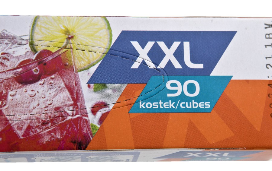 Woreczki do lodu samozamykające XXL 90 kostek RAVI