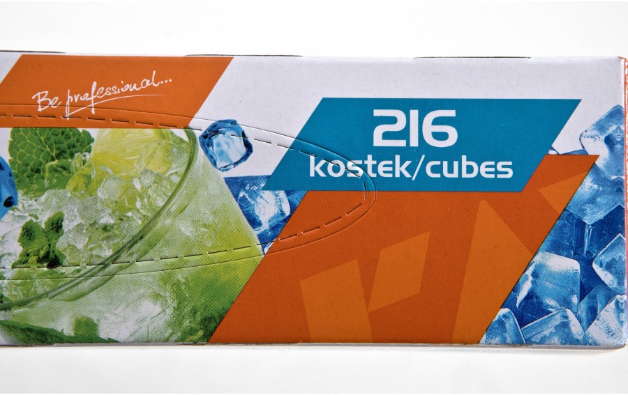Woreczki do lodu samozamykające 216 kostek RAVI