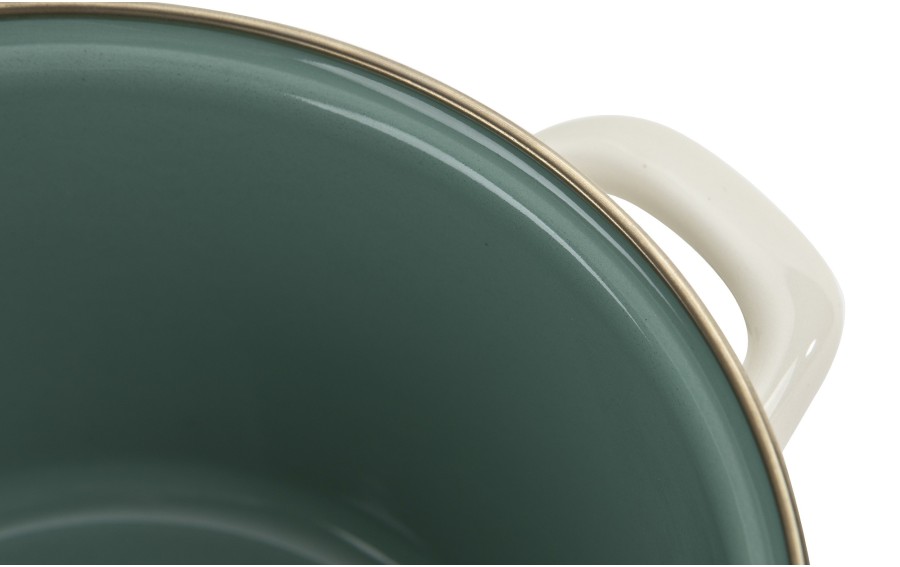 Garnek emaliowany Metalac Green Line 16 cm 1,9 l