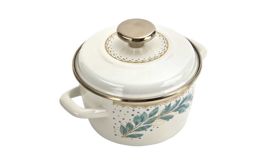 Garnek emaliowany Metalac Green Line 16 cm 1,9 l