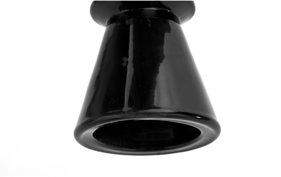 Świecznik szklany Kwiat 13 cm Dekor-Pap XC0608