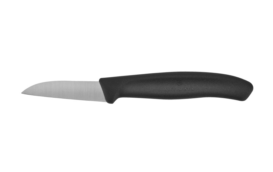 Nóż do warzyw i owoców Victorinox 6.7303, ostrze 6 cm, czarny