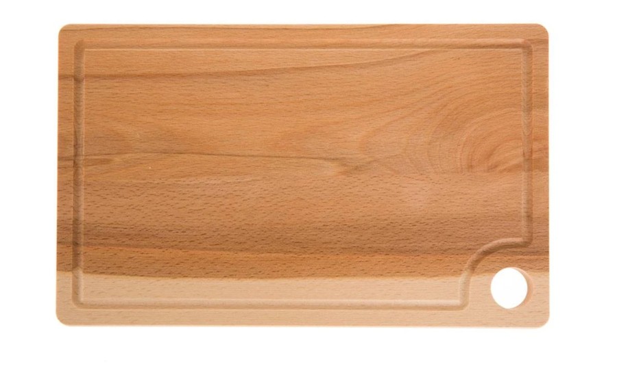 Deska do krojenia bukowa z uchwytem 32x20 cm Woody Domotti