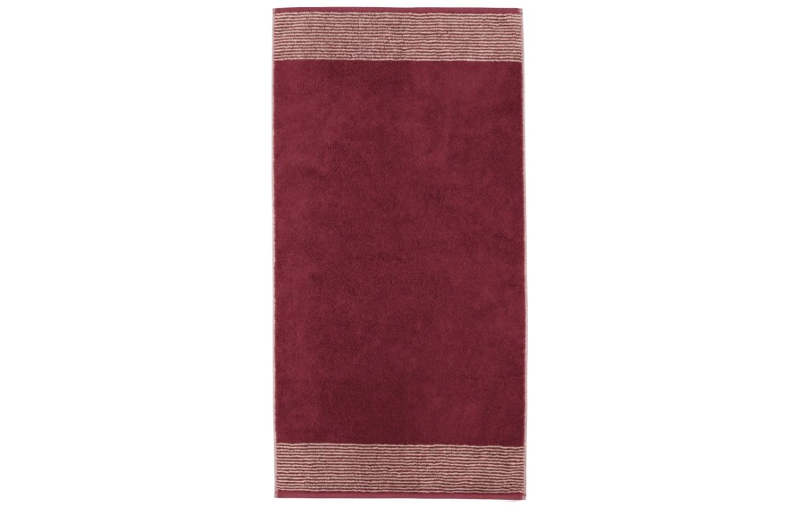 Ręcznik Cawö Luxury Home Two-Tone 590 Bordeaux 23