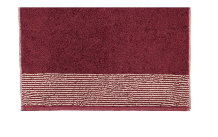 Ręcznik Cawö Luxury Home Two-Tone 590 Bordeaux 23