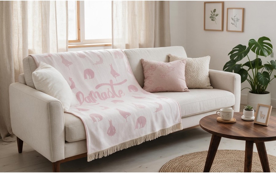 Estella Lamaste 8459 koc 150x200 cm pudrowy