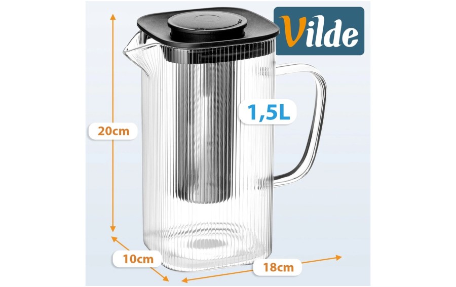 Dzbanek z zaparzaczem 1,5L 259756