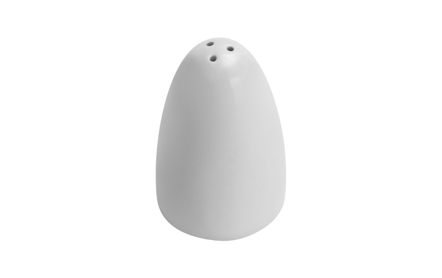 Solniczka porcelanowa Ewa 6,5 cm biała Lubiana