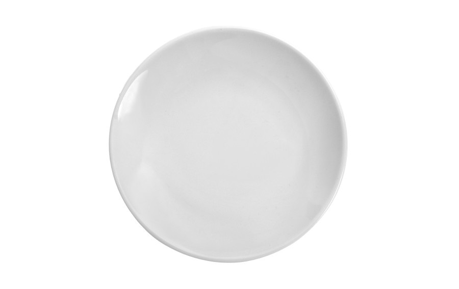 Talerz płytki 15 cm Lubiana Hotel biały porcelanowy