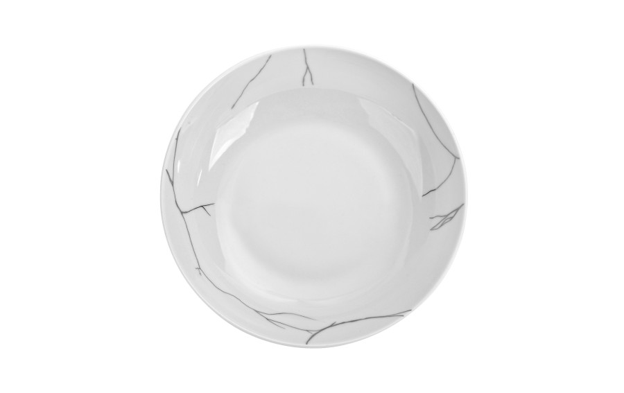 Talerz głęboki 20,5 cm Tektonika Platyna Karolina