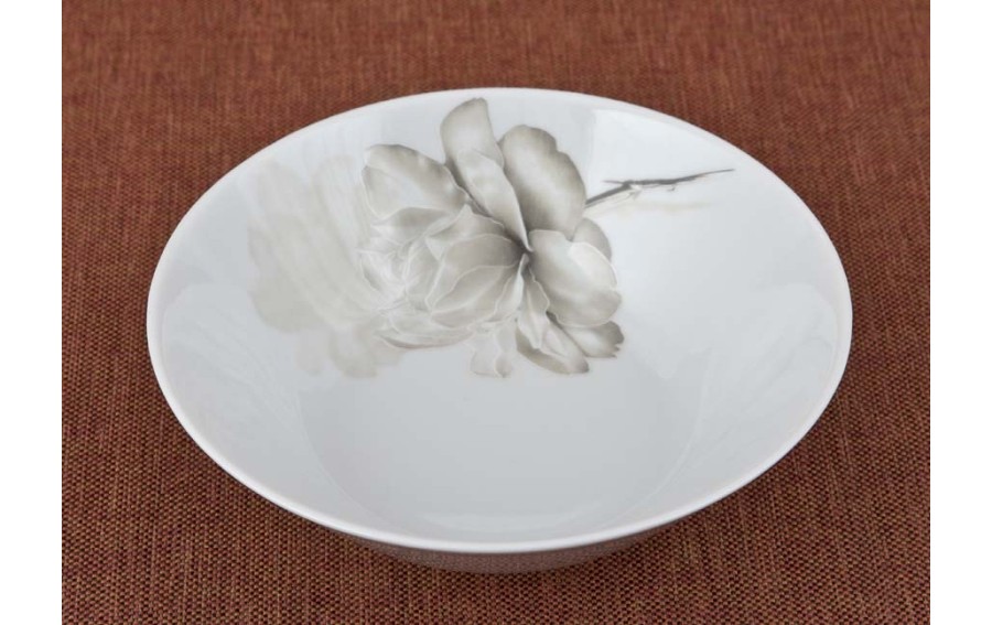 Salaterka Ćmielów Piwonia 23 cm porcelanowa
