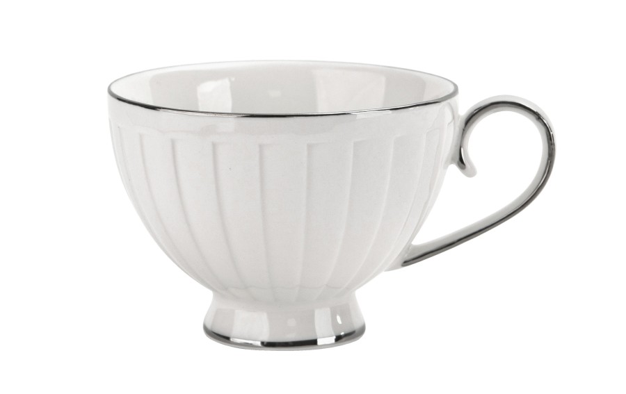 Komplet filiżanek LIZBONA Silver 230 ml