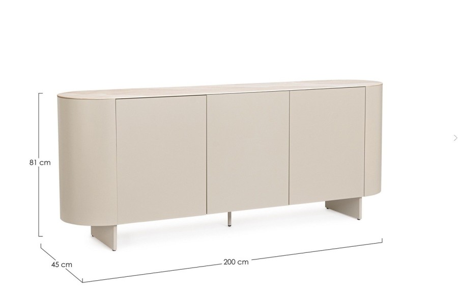 Komoda Ardis z ceramiką