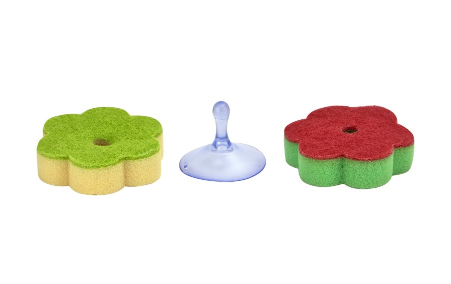 Zmywak kuchenny z przyssawką 2 szt. Velkea