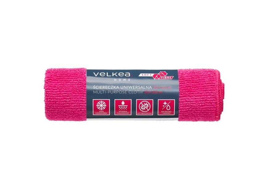 Ściereczka Velkea Soft Fibre 30x30 cm mikrofibra