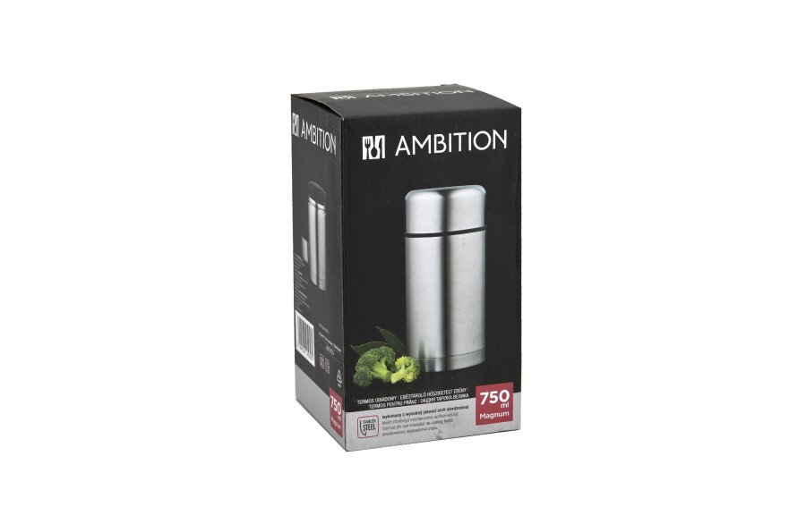 Termos obiadowy Ambition Magnum 750 ml stalowy