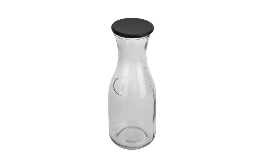 Karafka szklana z wieczkiem 0,5 l 20 cm