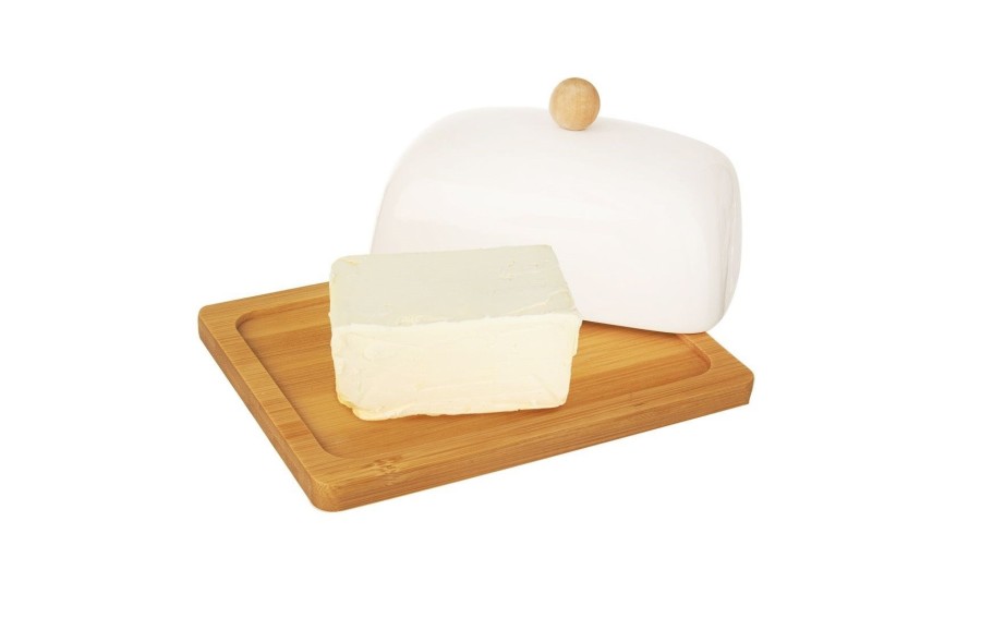 Maselniczka Orion WhiteLine 16x13 cm porcelanowa