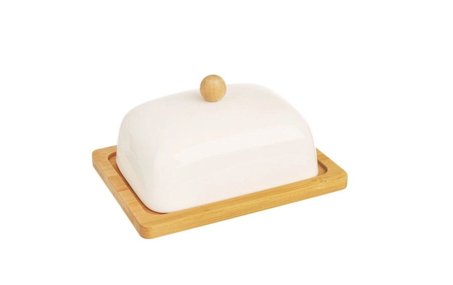 Maselniczka Orion WhiteLine 16x13 cm porcelanowa