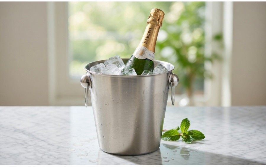 Wiaderko do lodu 4,6 l Excellent Houseware stalowe