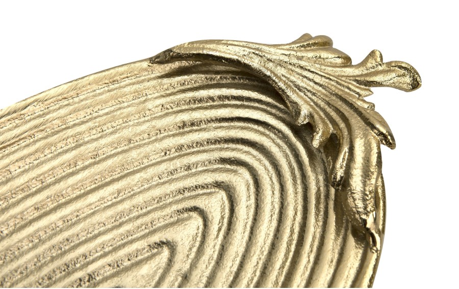 Taca metalowa złota 46/16/4 cm IB0165