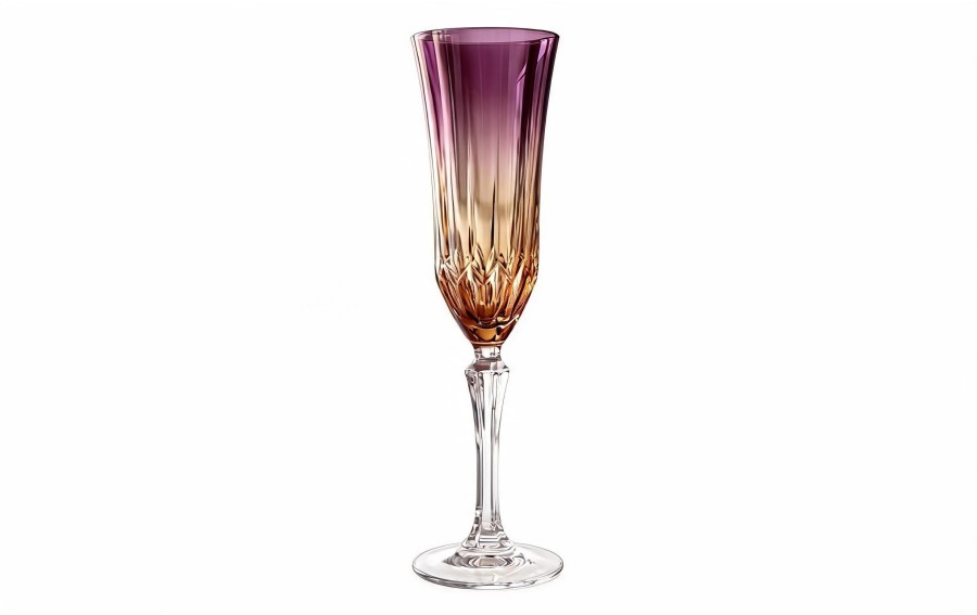Kieliszki Bella Pink 180 ml 6 szt. do szampana
