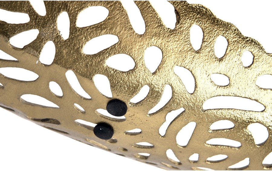 Taca metalowa złota 36/15 cm IB0180