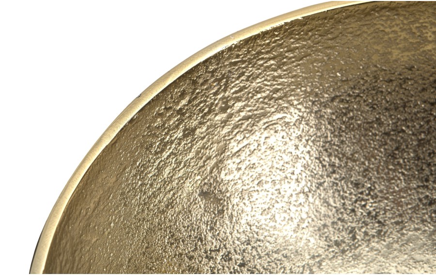Patera metalowa złota 28/2/14 cm IB0148