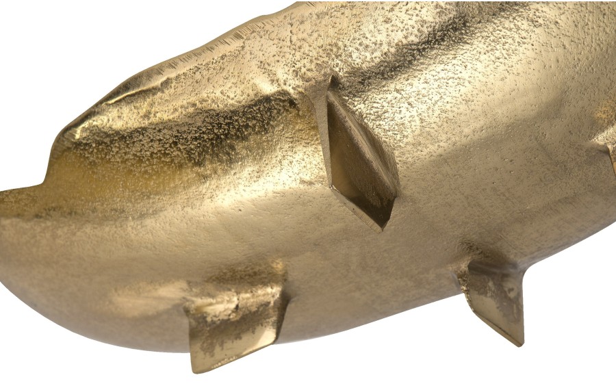 Patera metalowa złota 37/17/7 cm  IB0146