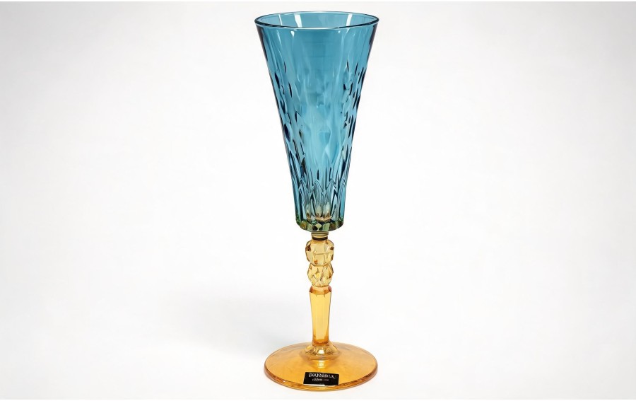 Kieliszki Bohemia Conte Blue Amber 170 ml 6 szt.