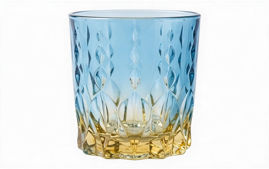 Szklanki Bohemia Conte Blue Amber 340 ml 6 szt.