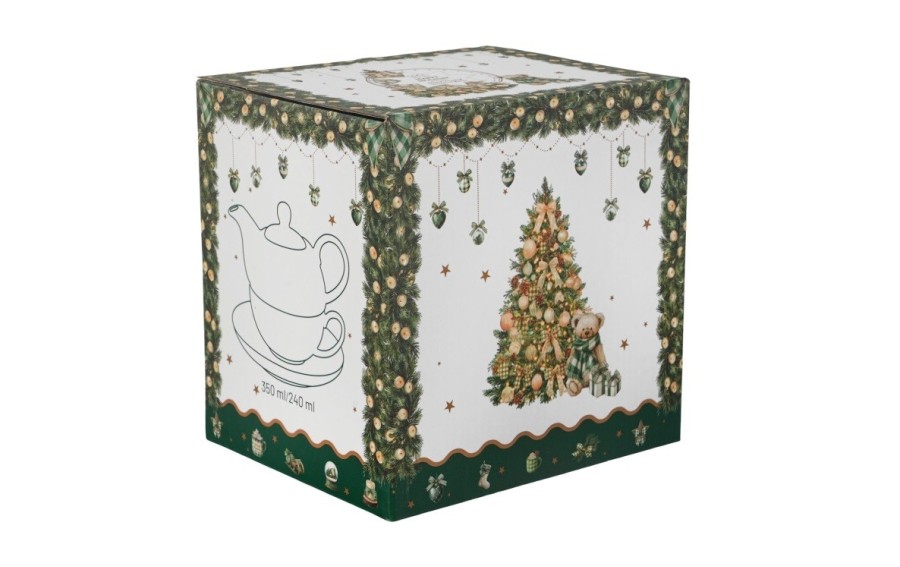 Filiżanka z dzbankiem TREE SPARKLE 300/350 ml