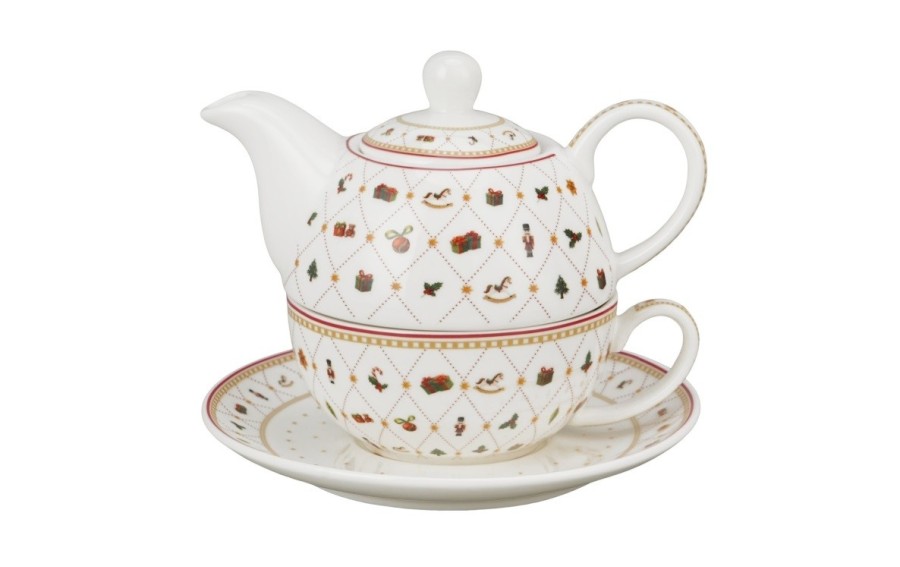 Filiżanka z dzbankiem ORNAMENT JOY 300/350 ml