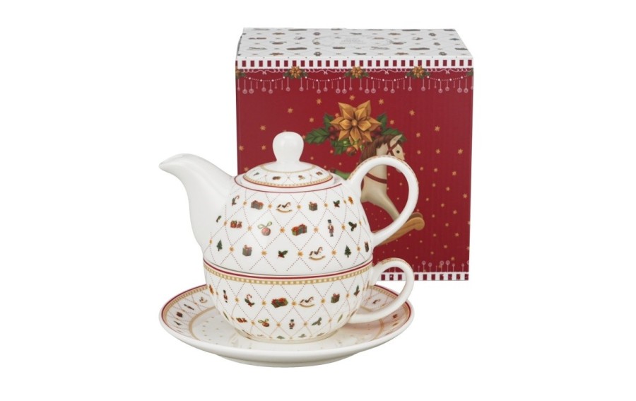 Filiżanka z dzbankiem ORNAMENT JOY 300/350 ml