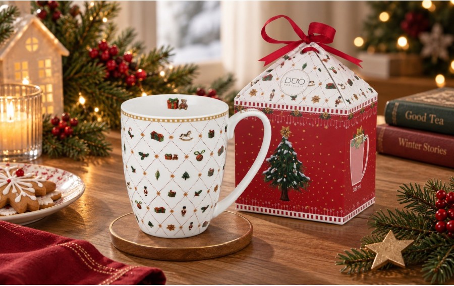 Zaparzacz Ornament Joy 360 ml świąteczny