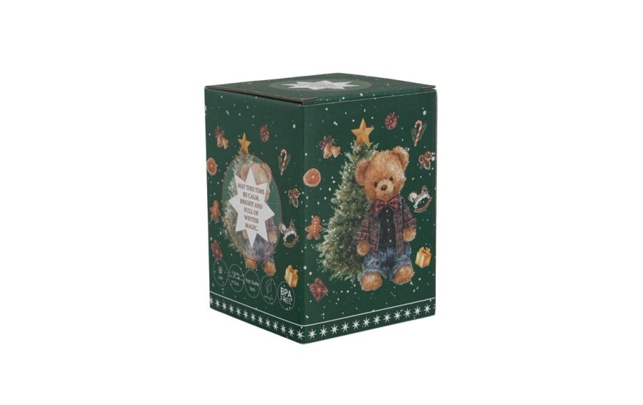 Kubek termiczny TEDDY NOEL 330 ml świąteczny