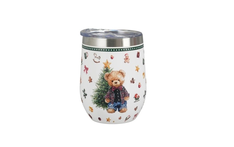 Kubek termiczny TEDDY NOEL 330 ml świąteczny
