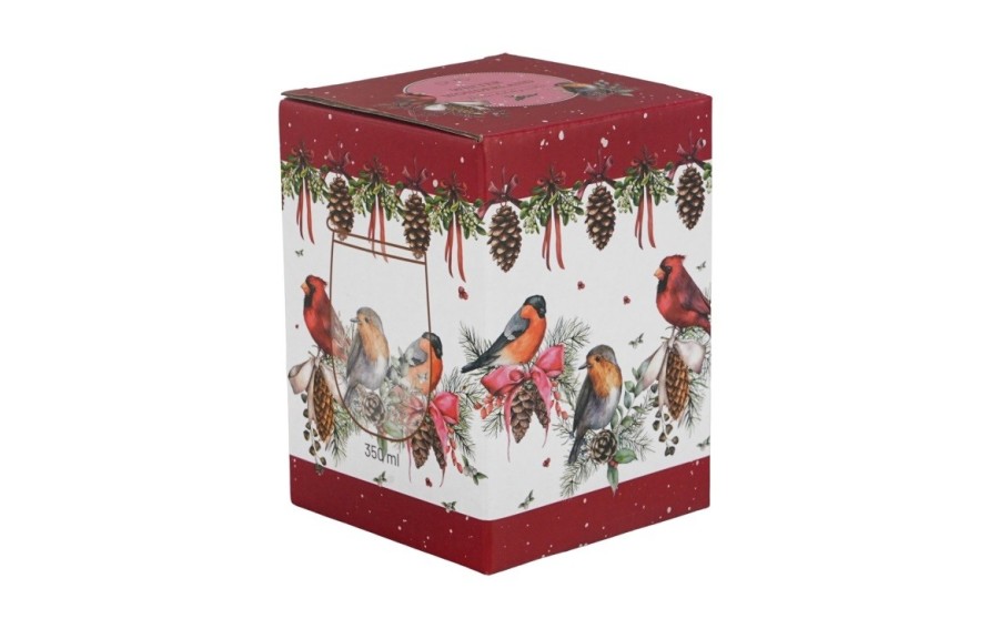 Kubek termiczny BIRDS OF WINTER 330 ml świąteczny