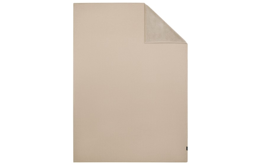 Koc bugatti 3600-300 160x220 cm beżowy dwustronny