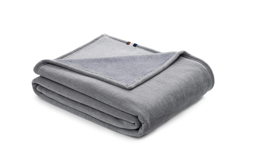 Koc bugatti 3600-800 160x220 cm szary dwustronny