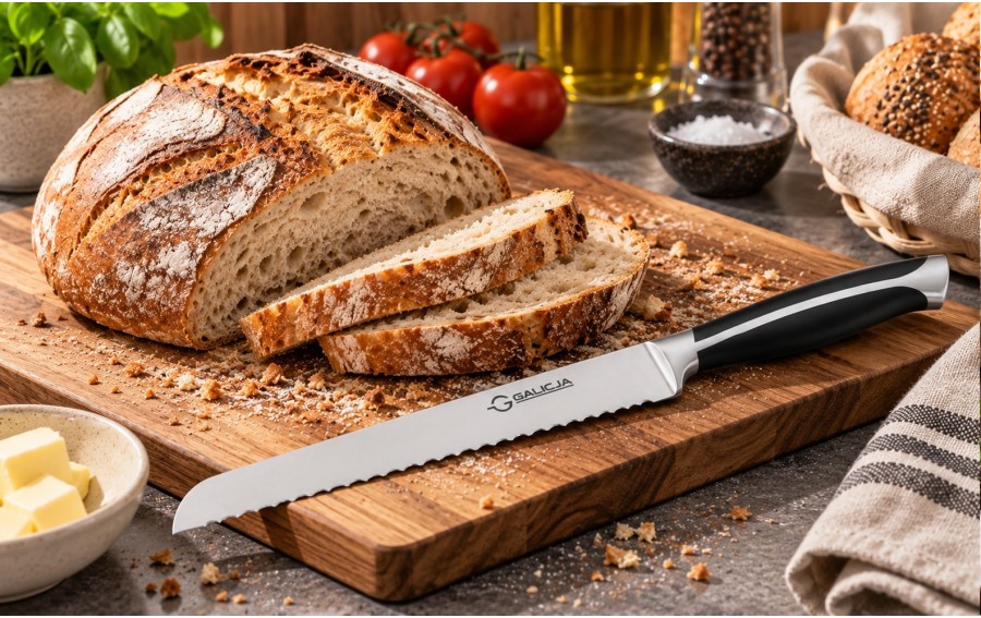 Nóż do pieczywa ROYAL Galicja 20,5 cm ząbkowany