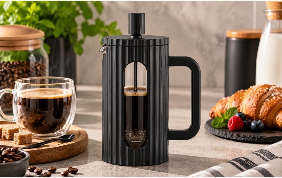 Zaparzacz Klausberg KB-7741 350 ml czarny French Press