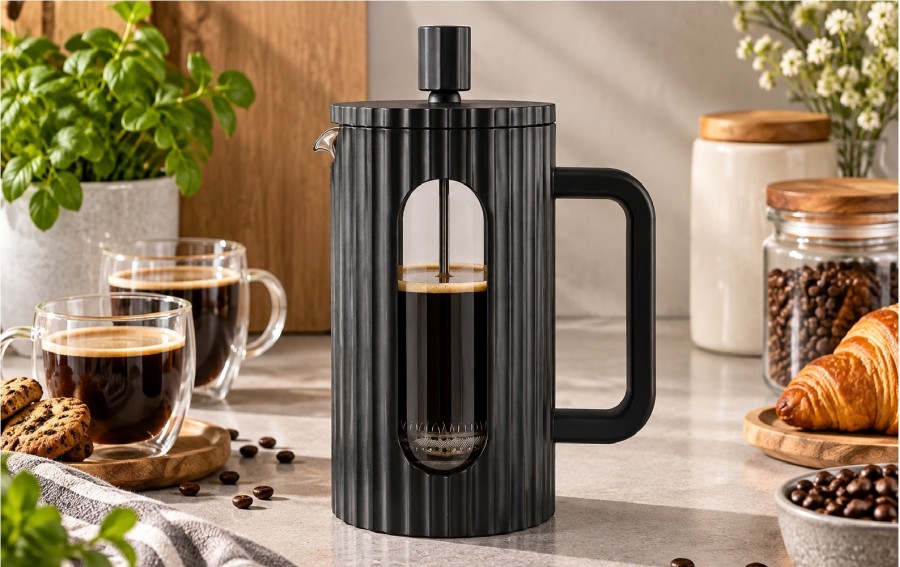 Zaparzacz Klausberg KB-7751 1000 ml czarny French Press