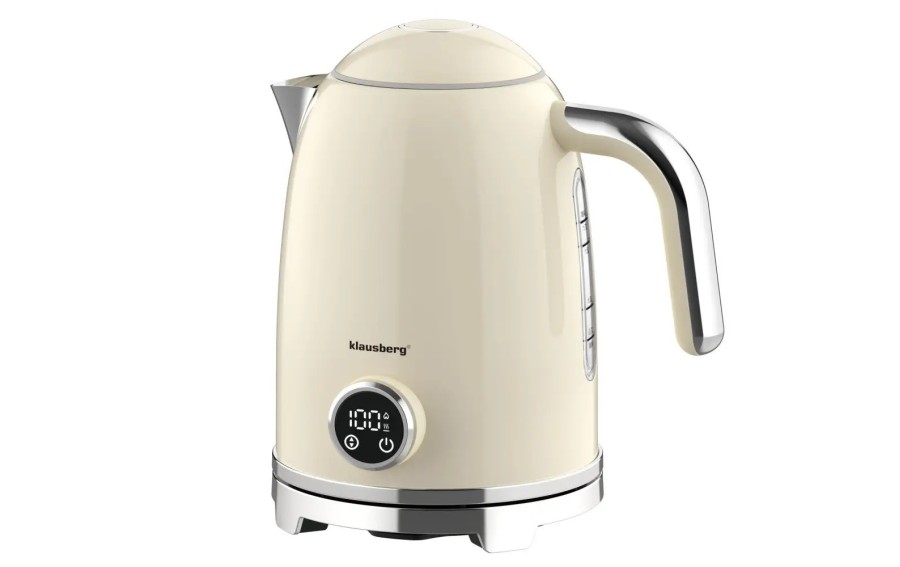 Czajnik Klausberg KB-9028 1,7 l beżowy LED