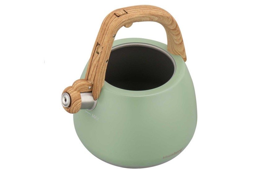 Czajnik Klausberg KB-9039 zielony z gwizdkiem