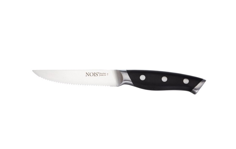 Zestaw noży NOIS Forged 14 el. w bloku X30Cr13