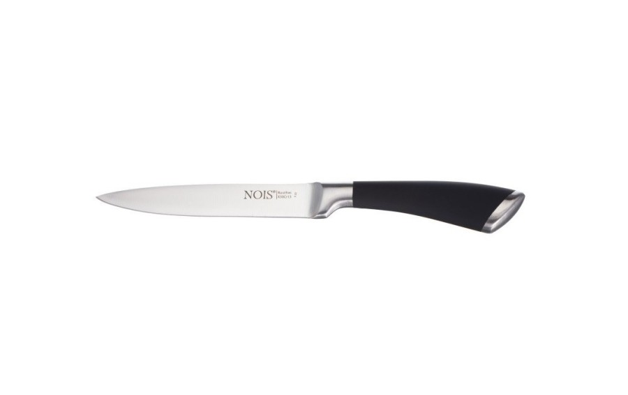 Zestaw noży NOIS Libra Black 6 el. w drewnianym bloku