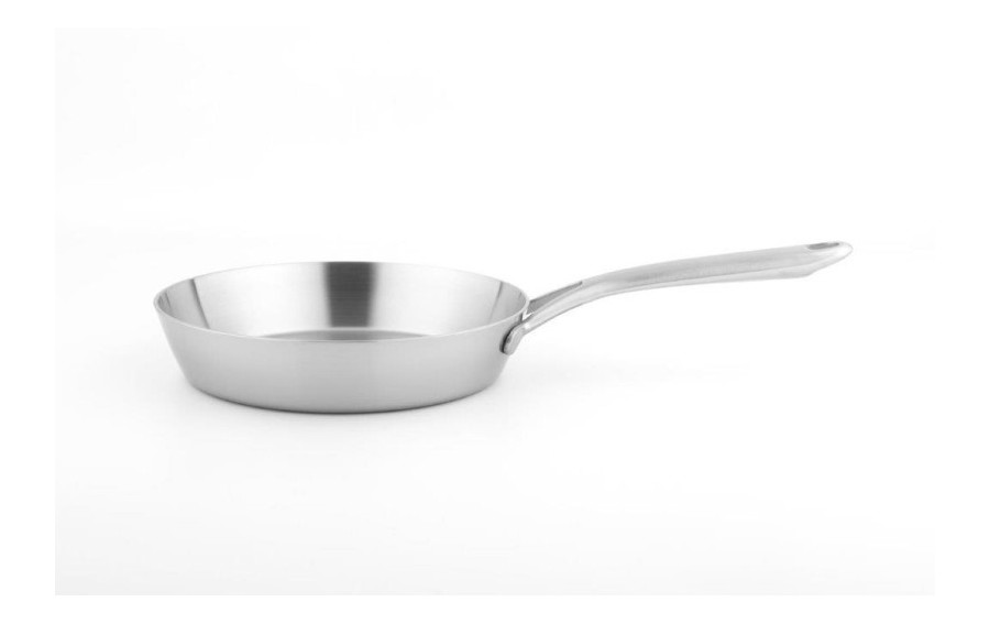 Patelnia ze stali nierdzewnej 22 cm NOIS trójwarstwowa Tri-Ply